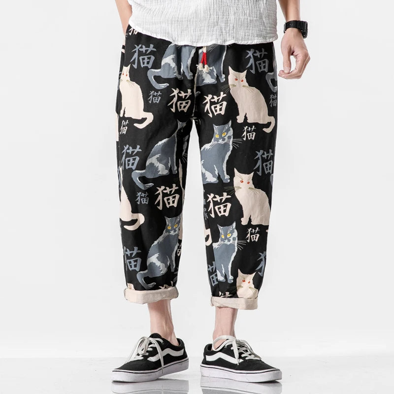 Streetwear Man Summer Harem Pants