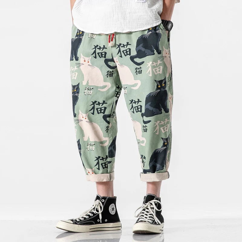 Streetwear Man Summer Harem Pants