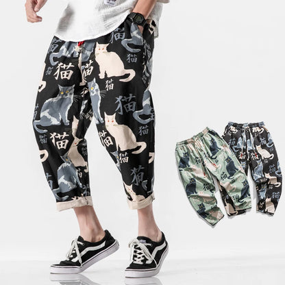 Streetwear Man Summer Harem Pants