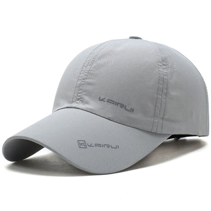 Solid Branded Baseball Cap