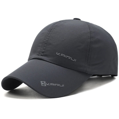 Solid Branded Baseball Cap