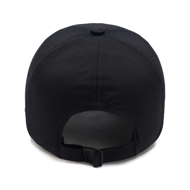 Solid Branded Baseball Cap