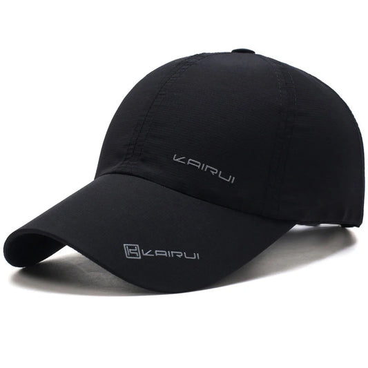 Solid Branded Baseball Cap