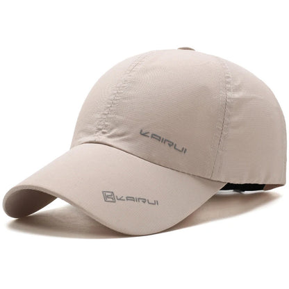 Solid Branded Baseball Cap