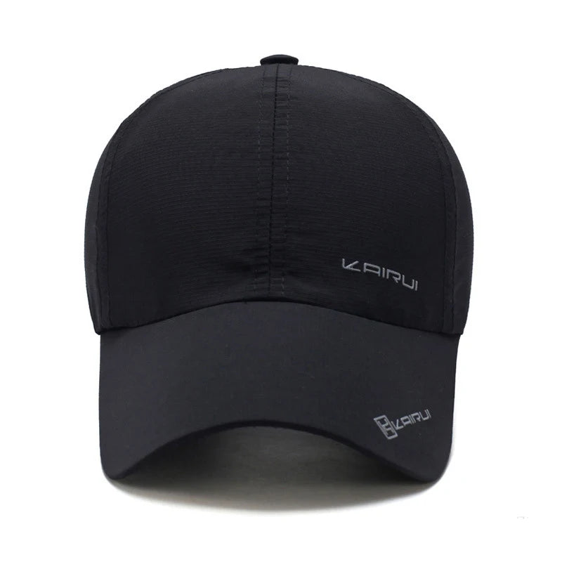 Solid Branded Baseball Cap