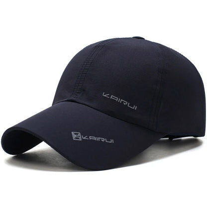 Solid Branded Baseball Cap