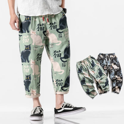 Streetwear Man Summer Harem Pants